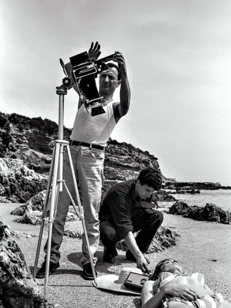 Il fotografo Sandro Morriconi, uno dei fondatori del Club delle Fattorie.